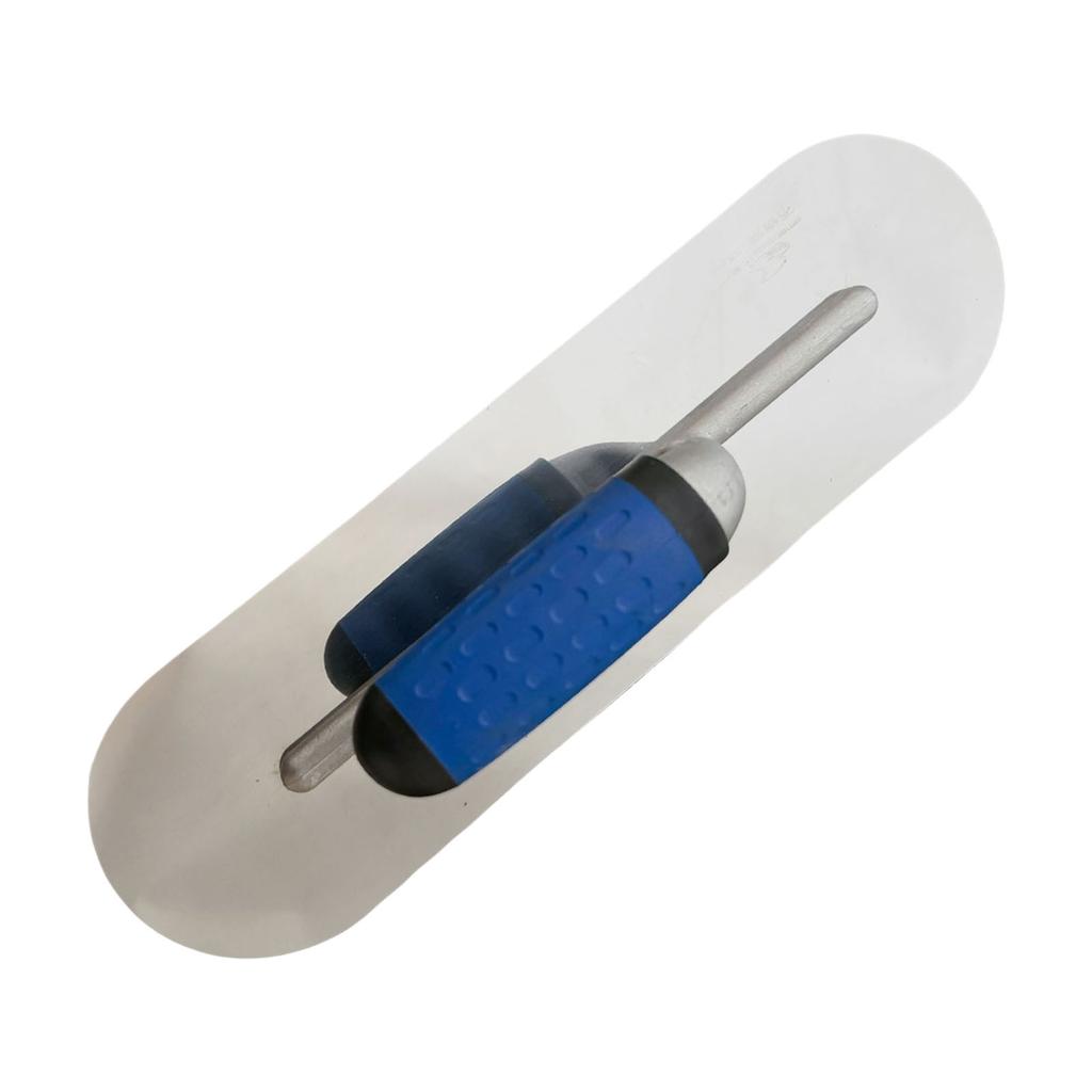 Stainless Steel Rounded Edge Trowel Drywall Tool For Smooth Plastering Ideal For Professional Masons And DIY Enthusiasts