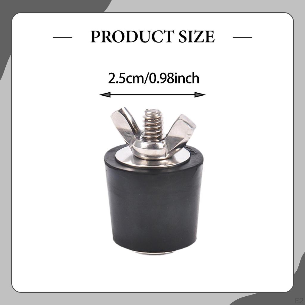 2Pcs Pool Plug Freeze Protection Winterizing Winter Tube Stopper for Household Drain