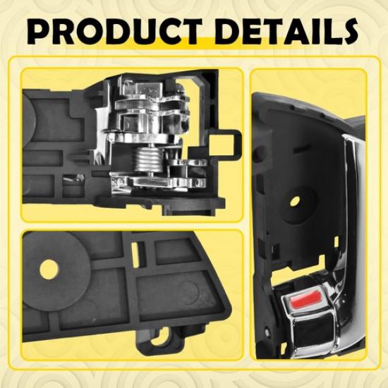 Interior Door Handle For 2011 2012-14 2015 Kia Sorento Front/Rear Driver Side EK