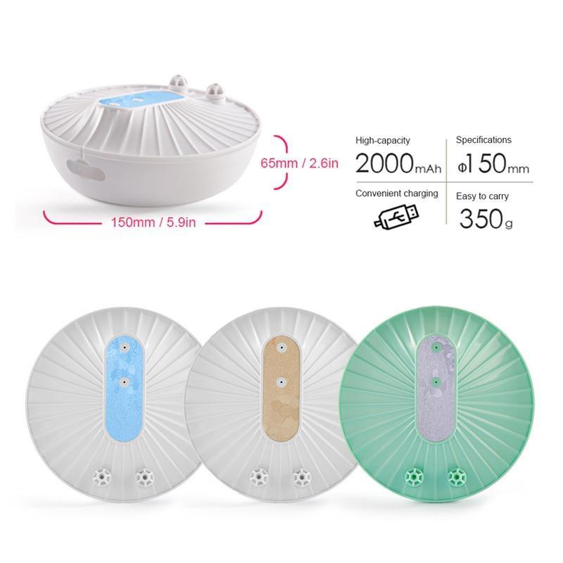 Portable 12W Ultrasonic Mini Dishwasher Washer Automatic Vegetable Fruit Washing USB Smart Home