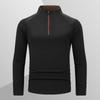 Men S Quick Dry Half Zip Long Sleeve Stand Collar Sports T Shirt