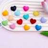 Peach Heart Resin Accessories: DIY Phone Case, Water Cup Patch, Car Storage, Shoe & Clothing Headdress