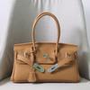 New Togo First-layer Cowhide Horizontal Model, Large-capacity Fashionable Leather Portable Shoulder Commuter Underarm Women's Bag