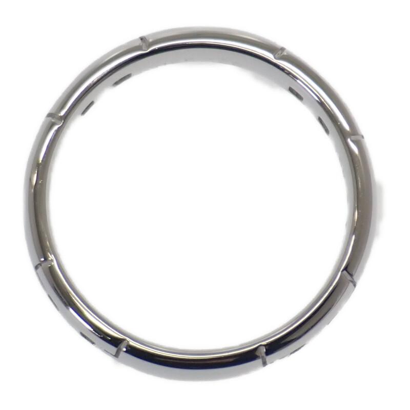 HERMES  #13(JP Size)  ring K18 white gold mens