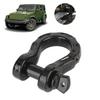D   Shackle 8T/17600lbs Load Capacity 32T/70400lbs Brking Strength 7/8in Pin for Vehicle Recovery