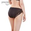 Jin San Ta Women's Seamless Lace Silk Briefs NZF7A204