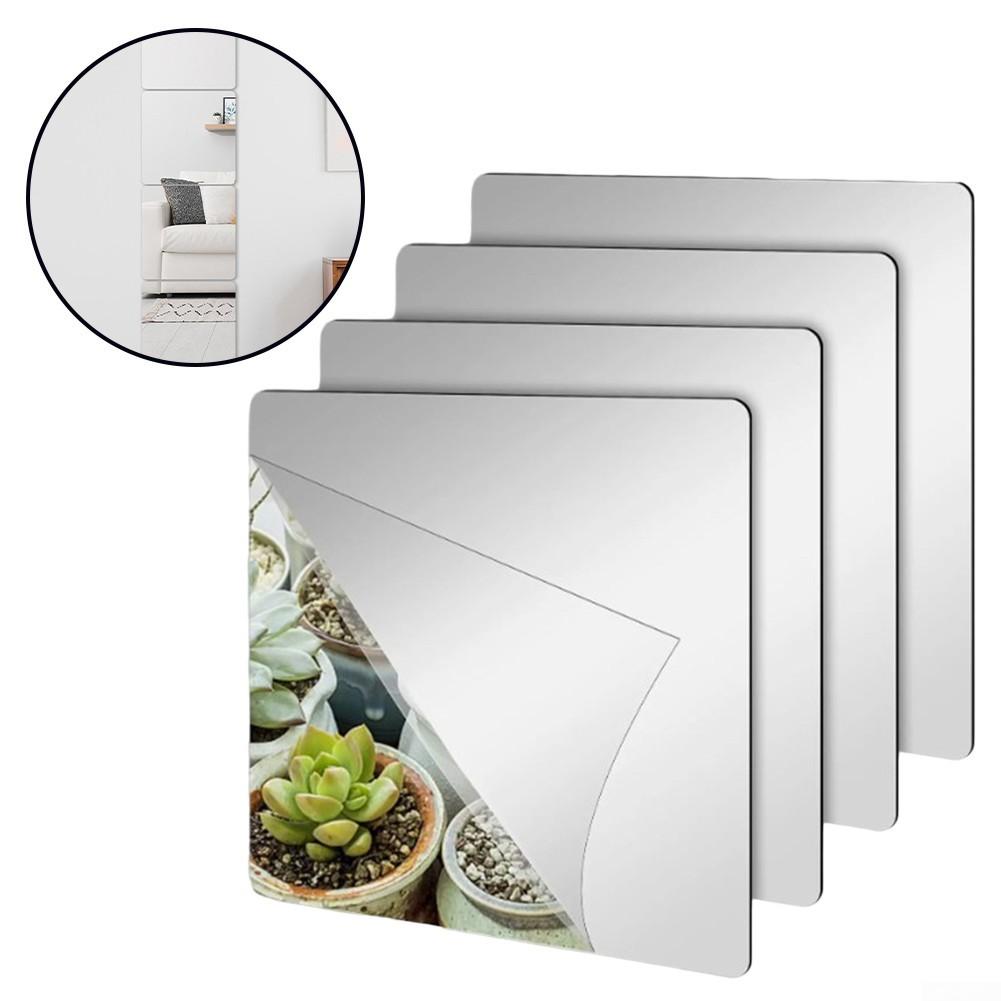 Home Room Decor Specchio da parete in plastica flessibile