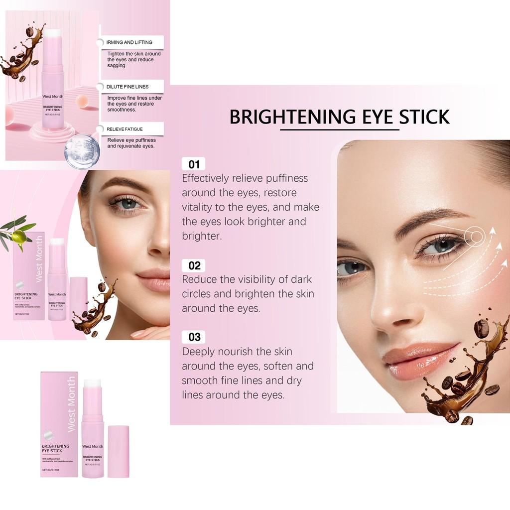 Creme Para Olhos Stick West Month Para Firmar Cuidado Suave Ao Redor dos Olhos 3g