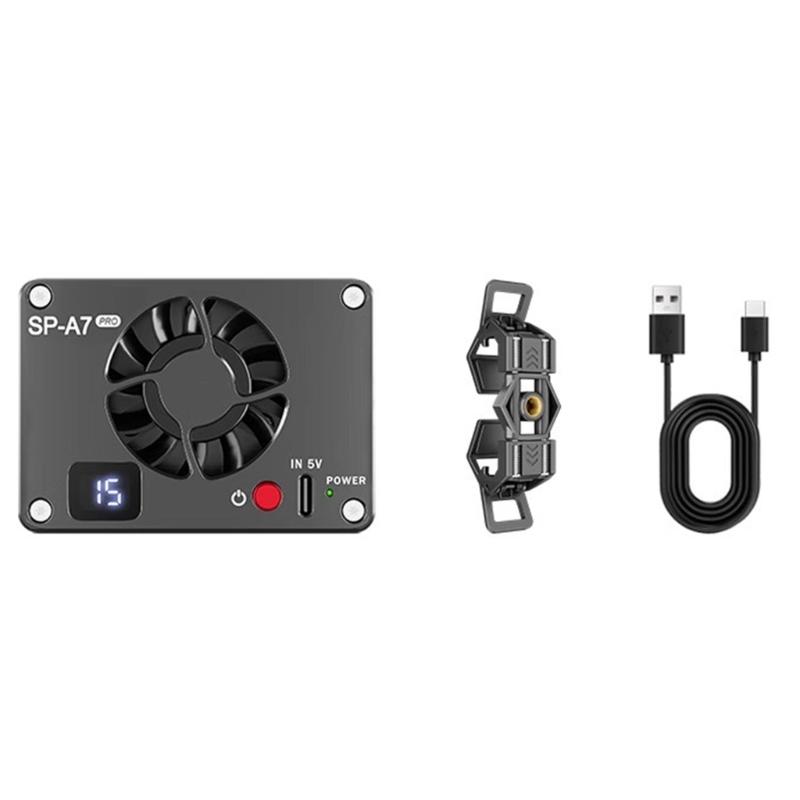 External Camera Cooling Device Adjustment SP A7+ Semiconductor Technology Efficient For A7M4 A7C ZVE1/10 A6700s Cameras