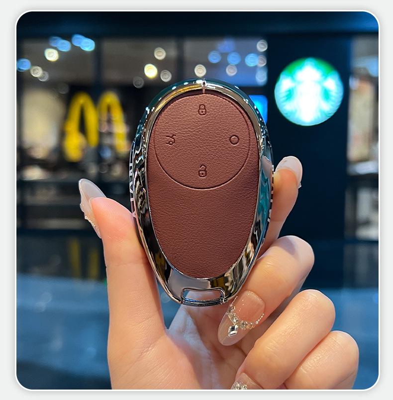 Toyota BZ3X Platinum Key Case with Remote Control Shell for 2025 Models