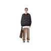 Coach FW22 Pattern Printed Loose Casual Crew Neck Long Sleeve Sweatshirt Women Sweatshirt Black CF886-BK-BR