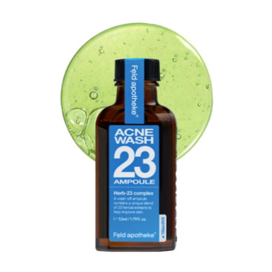 FELD APOTHEKE Acne Wash 23 Ampoule Intensive Acne Care Cleansing Treatment 53ml