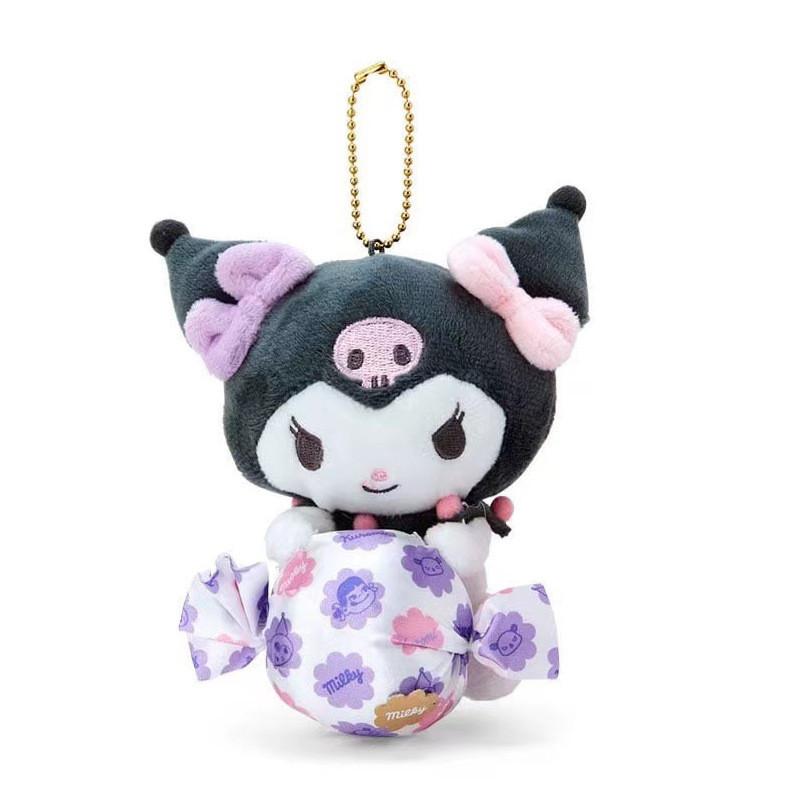 Cute Japanese Style Creative Sanrio Pom Pom Purin Plush Toy Pendant Kuromi