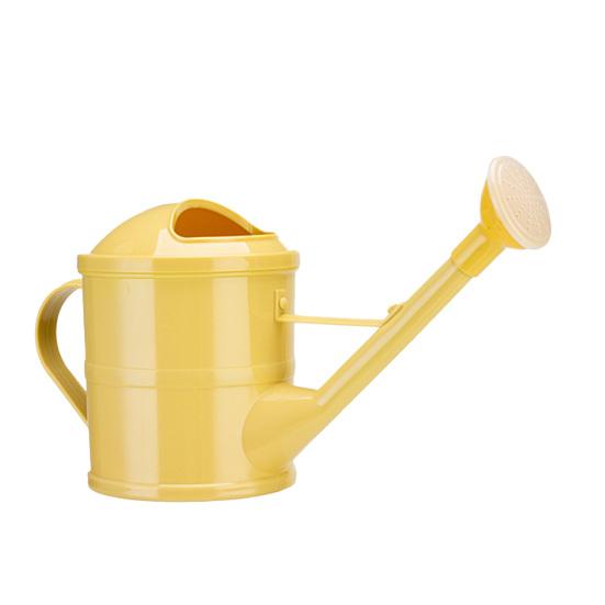 

Flower Waterer with Enlarged Water Inlet Long Spout Kettle Leak-Proof Portable Gardening Tool for Indoor Outdoor Plants Size#M жёлтый