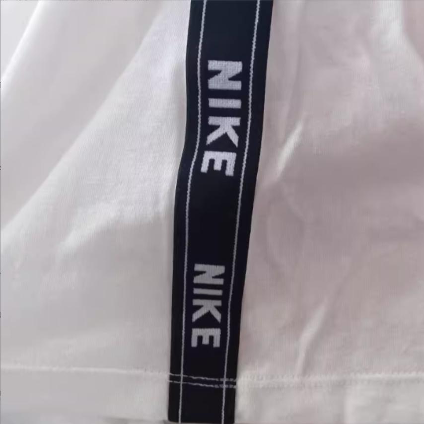 Nike Feuchtigkeitsableitend Atmungsaktiv Lässig Bequem Rundhals Kurzarm T-Shirt Damen Tops Weiß AR5341-100
