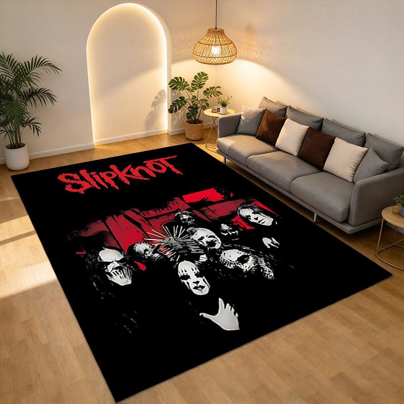Slipknot Band Living Room Nonslip Area Rug Soft Carpet For Bedroom Game Playroom Sofa Office Home Decor Doormat Christmas Gift C926596