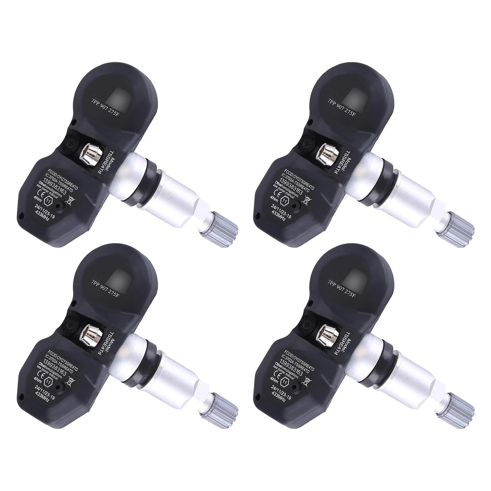 

4X TPMS Tire Pressure Sensor For A4 A6 A8 Q7 R8 Porsche Ferrari 7PP907275F