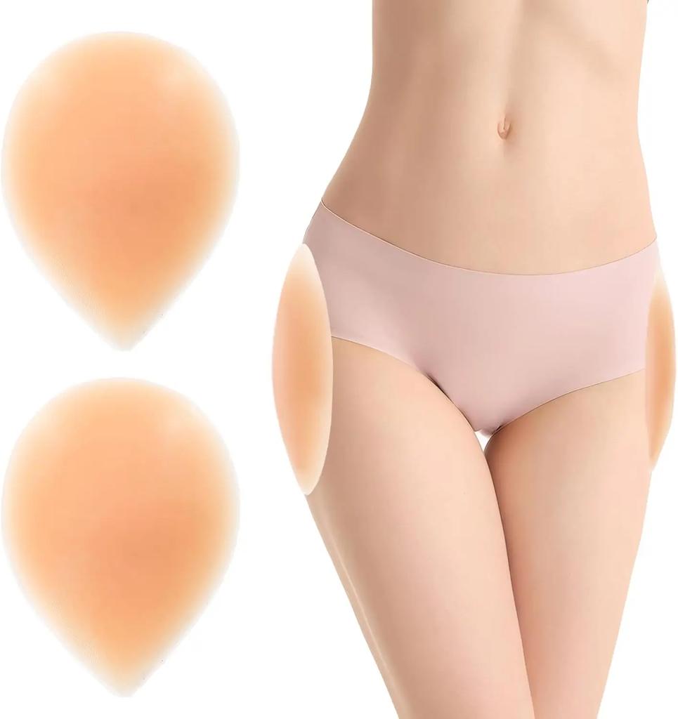 Silicone Hip Sticker False Hip Width Pad Non-marking Hip Simulation Self-adhesive To Improve The Depression on Both Sides