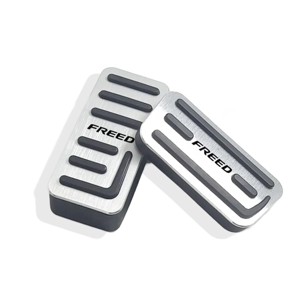 For the new Freed GT8 2024 this is a set of two aluminum brake pedal covers and internal throttle covers that are and Easy Freed GT accessories GT1,