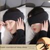1 Set Earmuff Sleep Mask Plush Sleeping Mask Eyemuff Eye Cover For Women Warm Relax Plush Blindfold Cotton Eyes Bandage