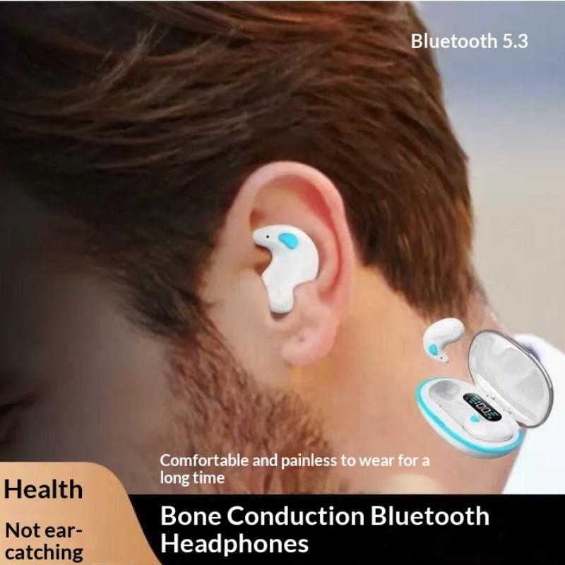 Mini Wireless Bluetooth Earphones With Free Freebie Bt5.3 Sleeping Earbuds Stereo Sport Headset