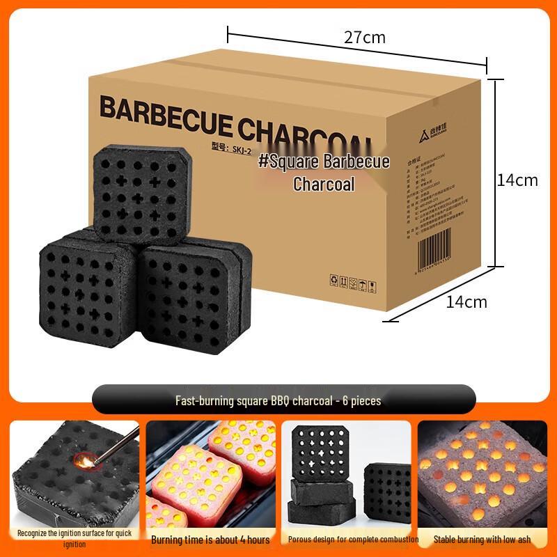 Quick-Burn BBQ Charcoal