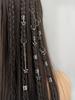 32pcs Star Dreadlock Hair Braids Cuffs and Braid Decorations Hair Accessories Loc Hair Jewelry for Braids for Women
