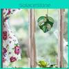 Monstera Suncatcher Window Decor With Acrylic Leaf For Home Gift And Party Display