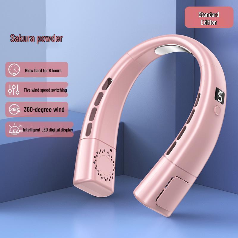 USB Rechargeable Portable Bladeless Neck Fan Neck fan