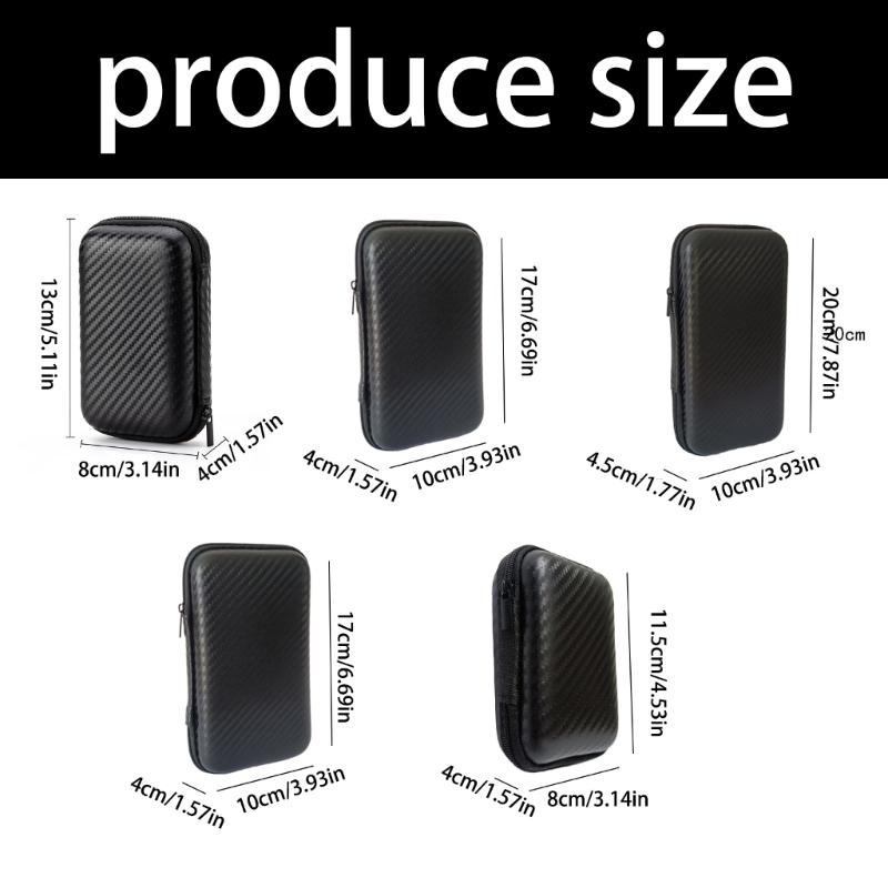 Carbon Fiber Design Tool Storage Case Shockproof Waterproof Zippers Closure Automotive Repair Tool Bag