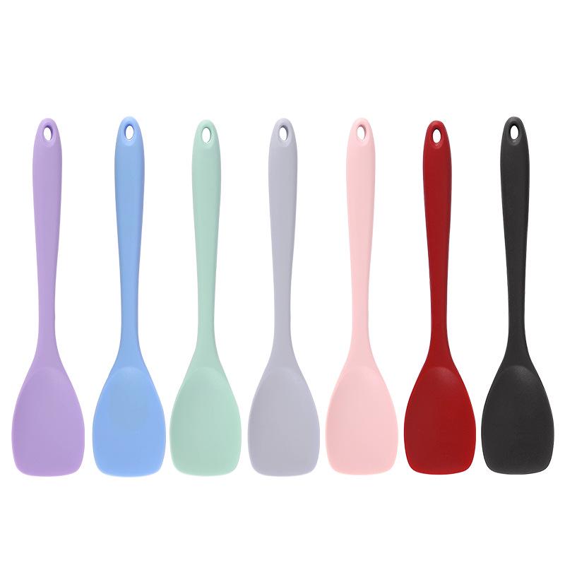 Silicone Kitchen Utensils Set: Ladle, Spatula, Scraper, Turner, Oil & Basting Brushes, Whisk, Tongs