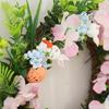 Easter Wreath Kit: Spring Flowers & Cute Rabbit Wall Decor