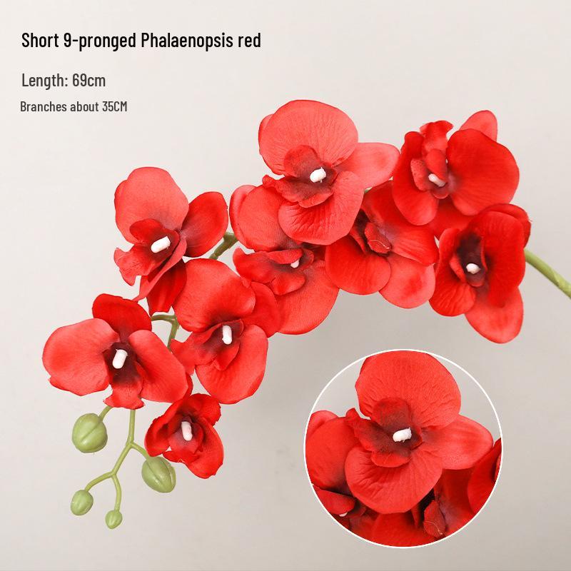 Luxury Realistic Phalaenopsis Artificial Flower for Weddings and Home Décor