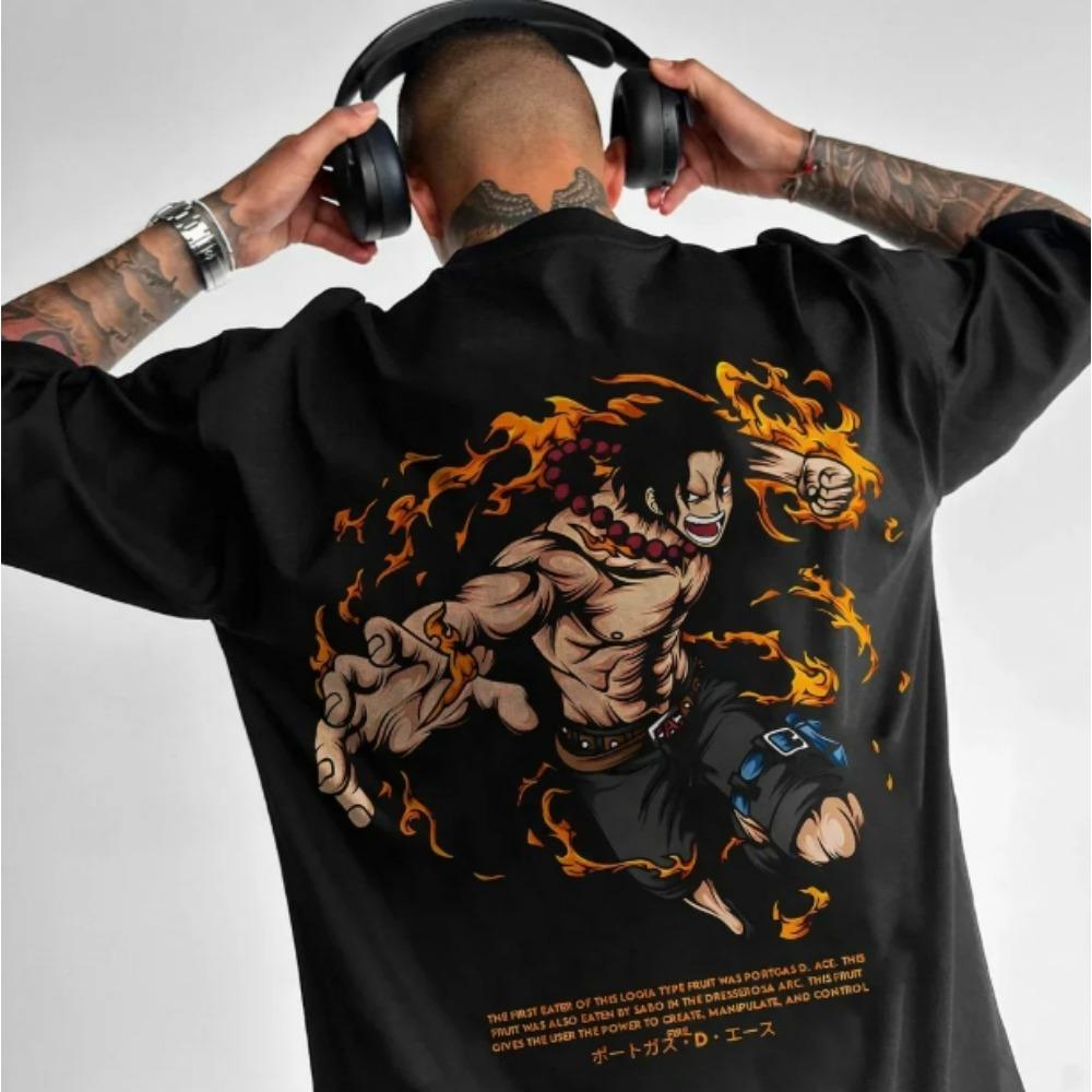 Summer Fashion Men's Gothic Letter Cross Print Round Neck T-shirt Outdoor Street Style Tees Top