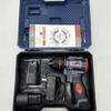 16.8V Brushless Handheld Electric Drill & Screwdriver with Rechargeable Lithium Battery and Impact Feature