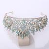 Baroque Crystal Crown for Women Tiaras Bride Wedding Dress Crown Hair Jewelry Princess Queen Party Birthday Headdress Bridal