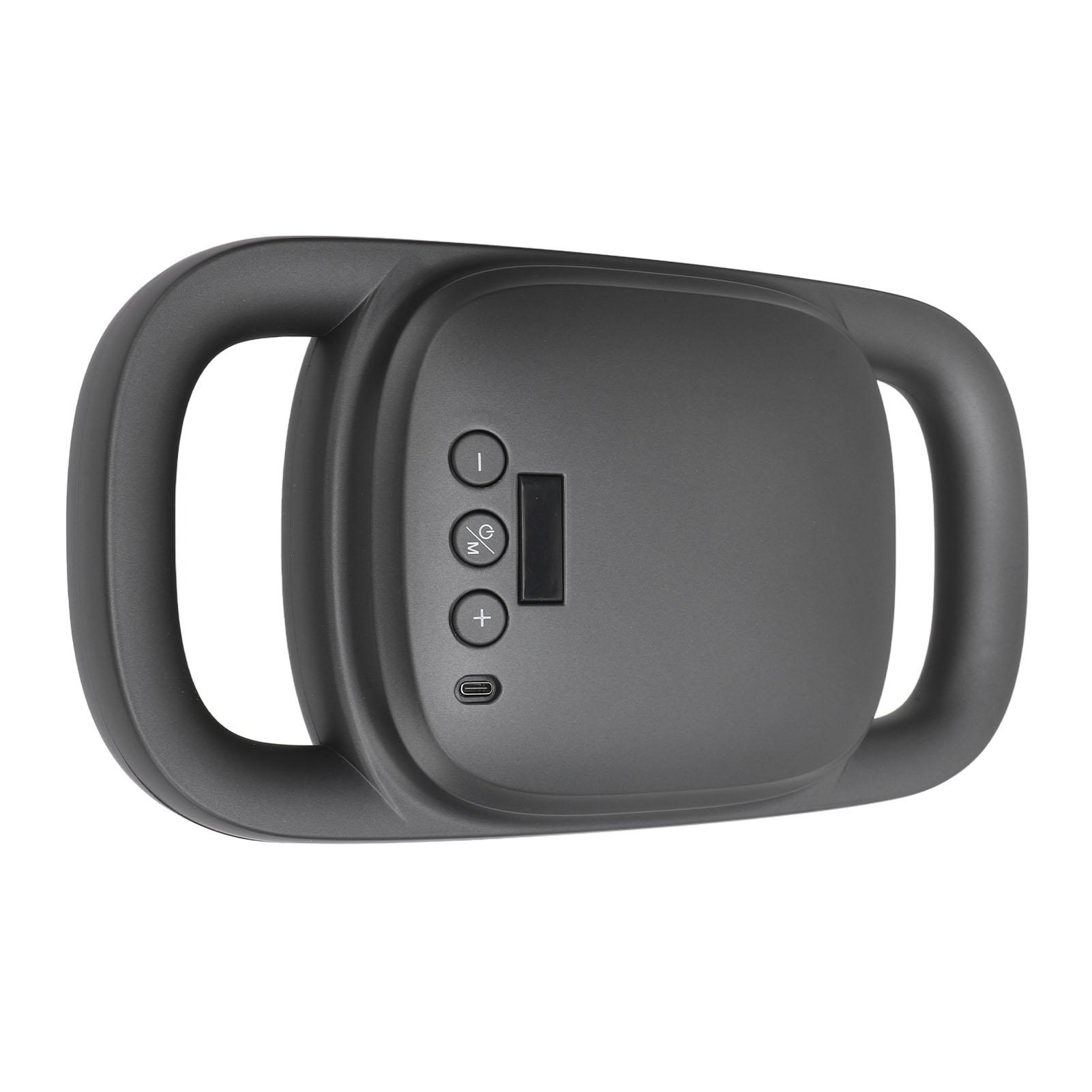 

Массажный пистолет с перкуссией, 5 передач, 2 режима, беспроводная система с низким уровнем шума, 4 головки, массажер для спины, рук, ног, плеч чёрный