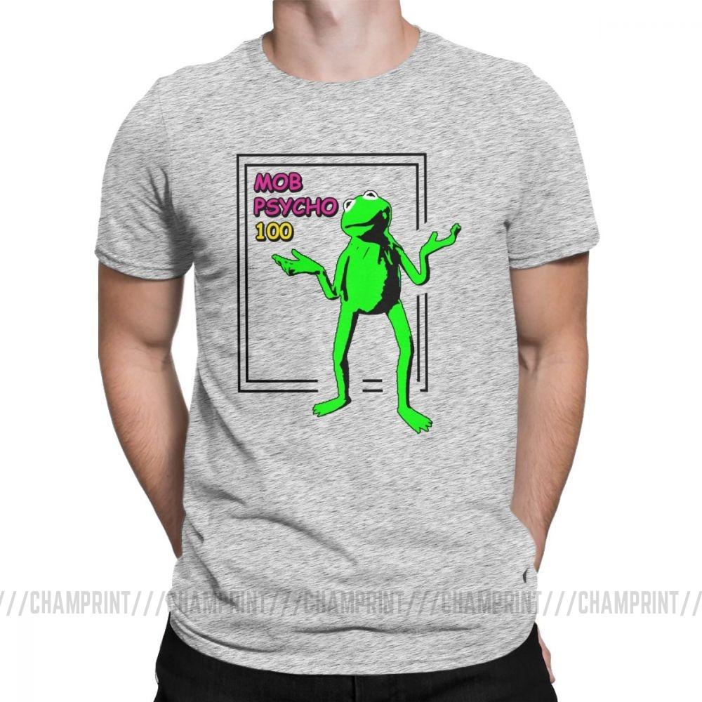 Męska koszulka z krótkim rękawem Mob Psycho 100 Fashion Cotton Tees T Shirt z krótkim rękawem