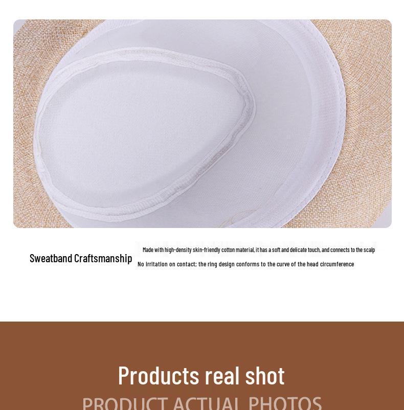 Unisex British Retro Fedora Short-Brim Round Crown Hat with Sun Protection