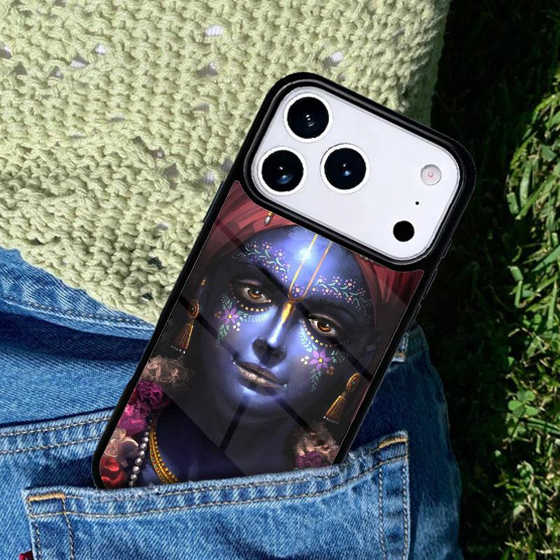 Indian God Lord Krishna phone case cover Compatible with for IPhone 17air 16e 15 14 13 12 11Pro Max 17 Air