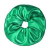 Kids Metallic Ruffle Elastic Hair Scrunchie Wide Hair Band Ponytail Holder Hair Tie for Girls Headwear