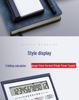 Compact Voice-Activated Pocket Calculator with Flip Cover