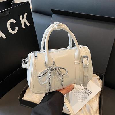 Bolso Bandolera Tote Retro de Estilo Coreano de Moda para Mujer Primavera 2025
