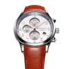 Seukolpion Neith Chronograph D-Buckle Leather Watch Sp3348L-Wrg