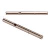 10 Pcs RC Brushless Motor Shaft Rod Replacement Stainless Steel Length 48.5mm Diameter 4mm Sliver for RC Model Accessory