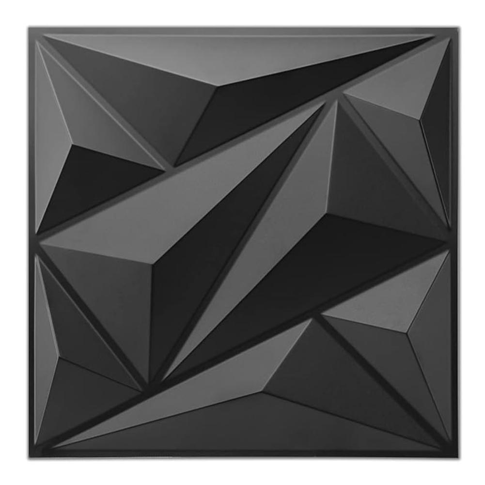 

50/100 шт. 3D Стеновая Панель Алмазная 30x30см ПВХ Акцентные Текстурированные Стеновые Панели Наклейки для Декора Внутренних Стен