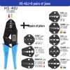 40J/03BC European Ratcheting Crimping Pliers for Pre-insulated, O-type, and U-type Terminals