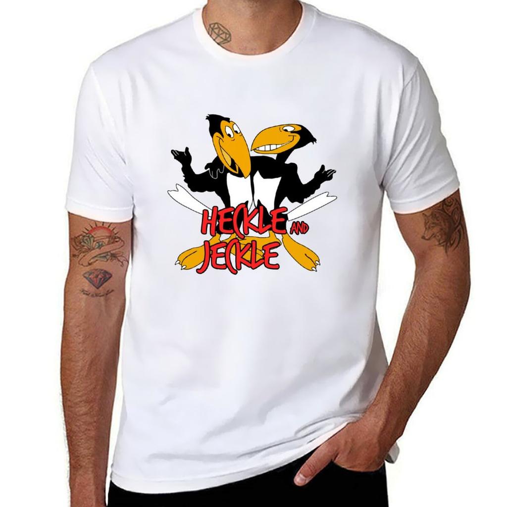 Heckle And Jeckle Cartoon Tshirt Quick Dry Travel Tshirt