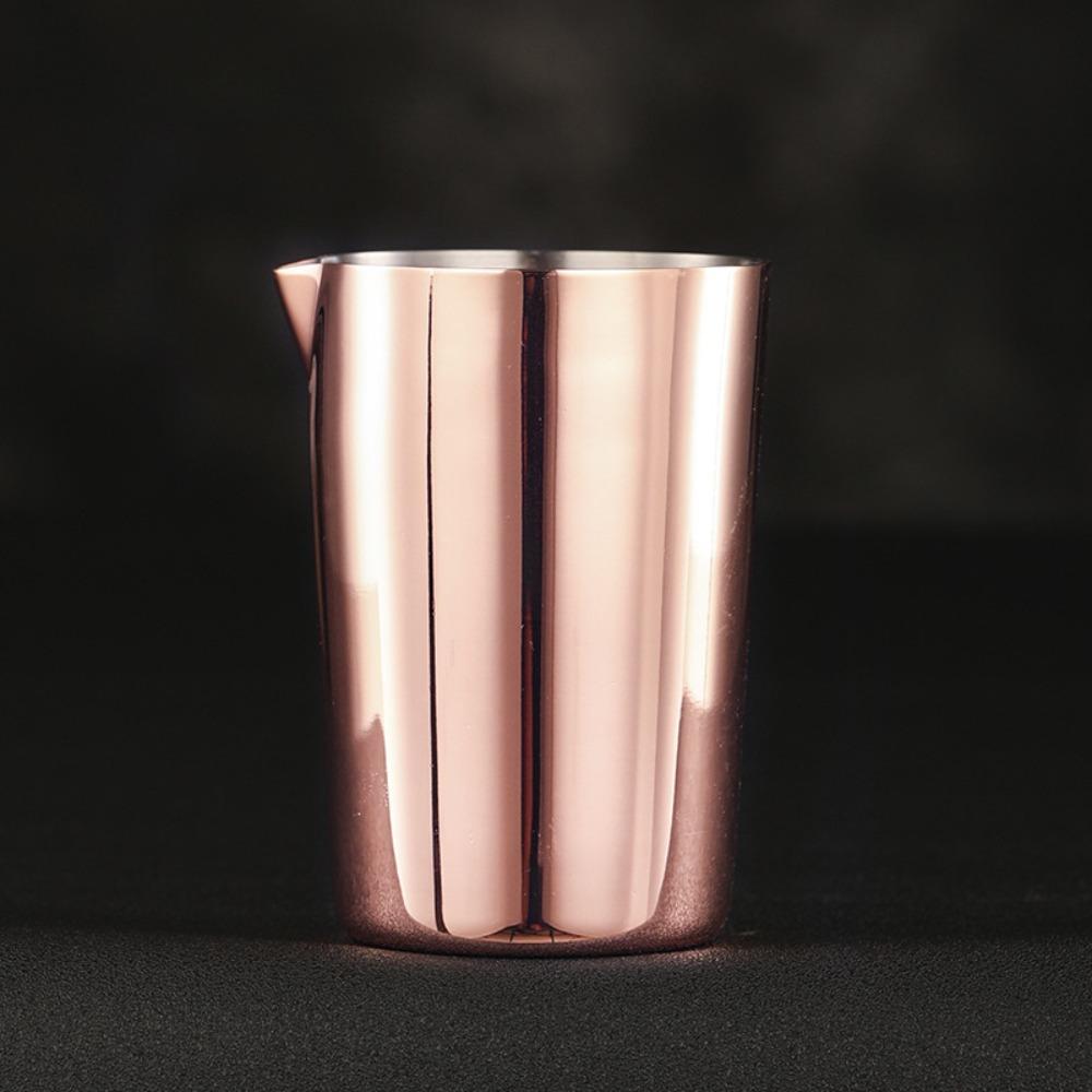 500ML Stirring Tin Stainless Steel Wine Stirring Cup Bartending Utensil Cocktail Mixing Cup Party