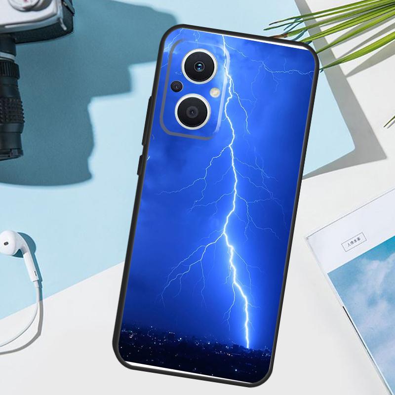 Sky Lightning Style Cover For OPPO Reno 11 12 13 14 Pro 11F 12F 13F 14F 7 8 Lite OPPO Find X5 X6 X8 X9 Pro Case